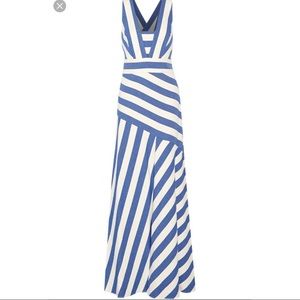 Milly Blue & White Italian Cotton Dress